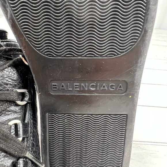 Balenciaga Men’s Arena High Size 41 EU / 8 US Black Trainer Shoes - Picture 10 of 14